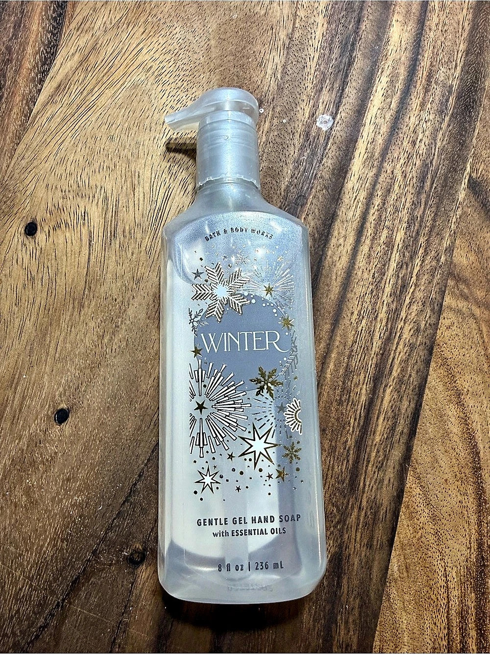 Bath & Body Works Winter Gentle Gel Hand Soap Blue